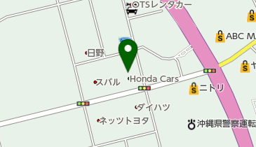 Honda Cars沖縄豊崎店の地図画像
