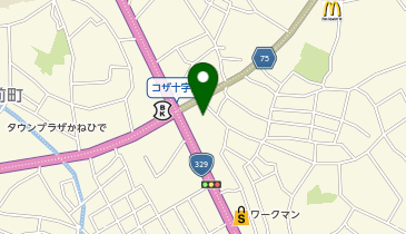 自社ローン専門店じしゃロンコザ店の地図画像