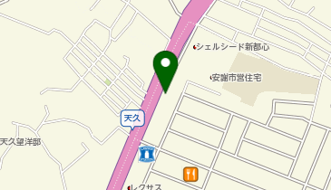 ガリバー58号那覇新都心店の地図画像