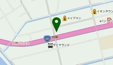 ルノー・サービスサテライト沖縄の地図画像