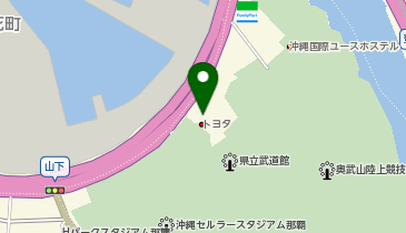 沖縄トヨタ自動車トヨタウン那覇店の地図画像