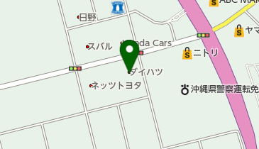 琉球ダイハツ販売豊崎店の地図画像