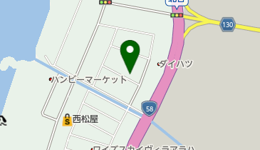 琉球ダイハツ販売U-CAR北谷ハンビーの地図画像