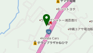 スズキ自販沖縄U&rsquo;s STATION牧港の地図画像