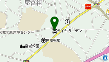 タイヤガーデンタマイの地図画像