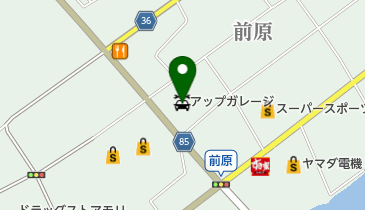 タイヤ流通センター沖縄中部店の地図画像