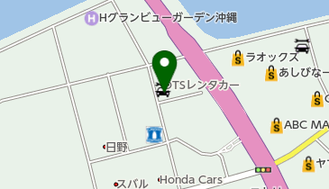 OTSレンタカー臨空豊崎営業所の地図画像