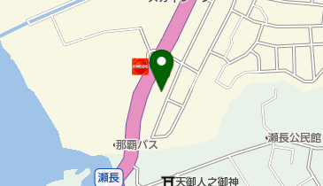 SAM&rsquo;S BY-THE-SEA那覇店の地図画像