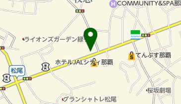 SAM&rsquo;S MAUI国際通り店の地図画像