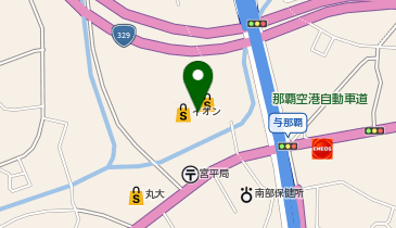 つるまるイオン南風原店の地図画像