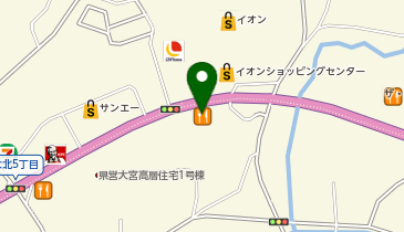 COCO&rsquo;S名護店の地図画像