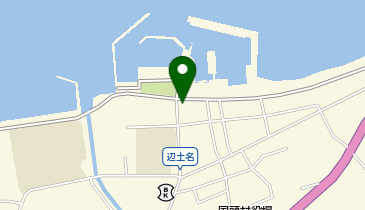 波止場食堂の地図画像