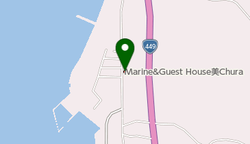 Marine&Guest House美Churaの地図画像