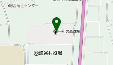 読谷平和の森球場の地図画像