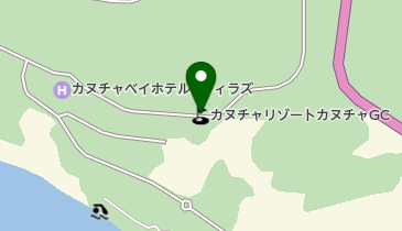 カヌチャリゾートカヌチャゴルフコースの地図画像