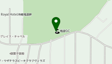 残波ゴルフクラブの地図画像