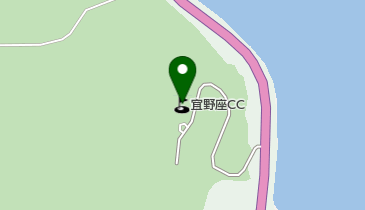 宜野座カントリークラブの地図画像