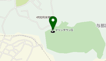 マリンタウンゴルフの地図画像