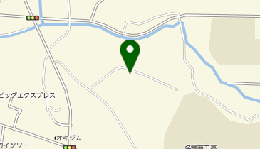 大北ゴルフ練習場の地図画像