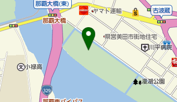 漫湖公園多目的広場の地図画像