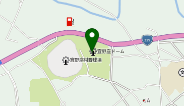 バイトするならエントリー宜野座ドームの地図画像