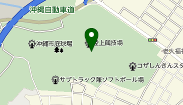 沖縄全島エイサー祭りの地図画像