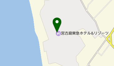 宮古島東急ホテル&リゾーツグラスボートの地図画像