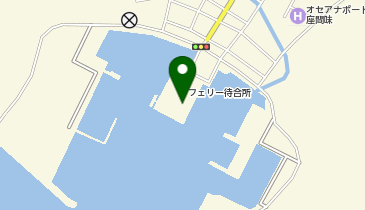座間味ホエールウォッチングの地図画像