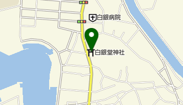 白銀堂の地図画像