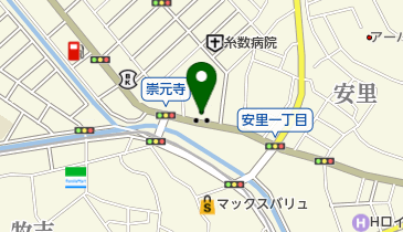 旧崇元寺石門の地図画像