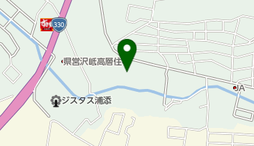 浦1号クニンドーの森公園の地図画像