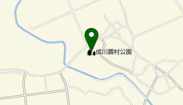 成川農村公園の地図画像
