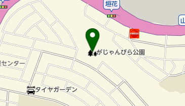 がじゃんびら公園の地図画像