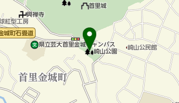 崎山公園の地図画像