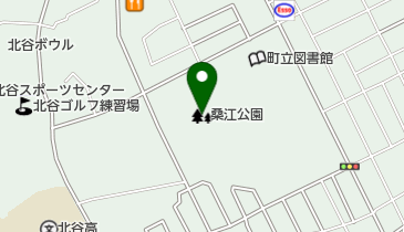 桑江公園の地図画像