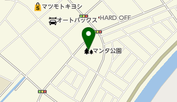 マンタ公園の地図画像