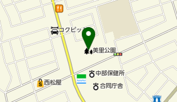 美里公園の地図画像