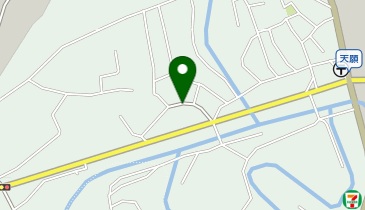 天顔公園の地図画像