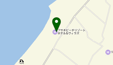 フサキビーチリゾートホテル&ヴィラズの地図画像