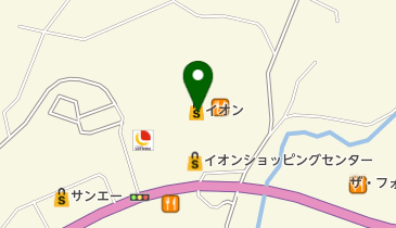 イオン名護店の地図画像