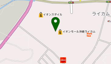 3COINS+plusイオンモール沖縄ライカム店の地図画像