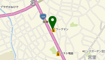 快活CLUB沖縄コザ店の地図画像