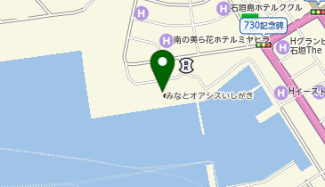 みなとオアシスいしがきの地図画像