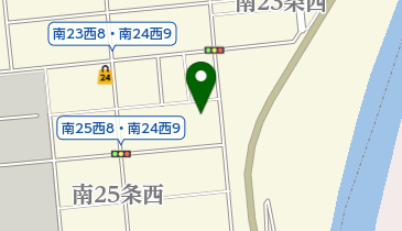 南24条シティハウス管理員室の地図画像