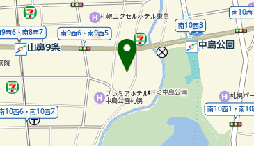 有限会社星野ガラスの地図画像