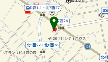 指圧院キクチの地図画像