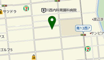 中国鍼灸治療院の地図画像
