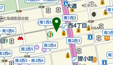 東洋メディック株式会社札幌支店の地図画像