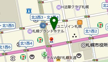 地崎商事株式会社 総務部の地図画像