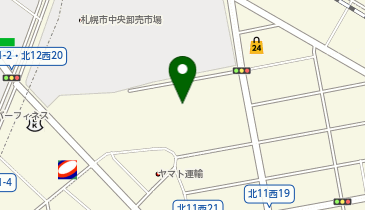 今野食品の地図画像